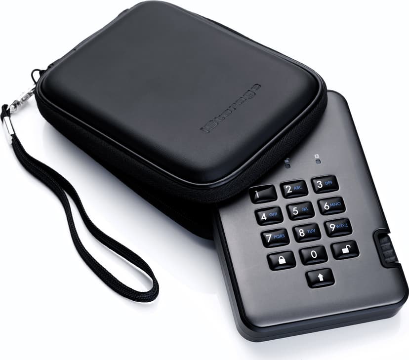 Istorage ISDAP2256SSD16000CG 16 TB USB Type-A 3.2 Gen 1 (3.1 Gen 1) Svart USB-A Svart