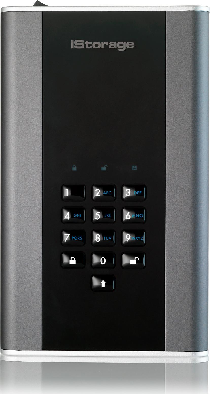 Istorage Diskashur DT2 256-BIT FIPS 18TB Svart