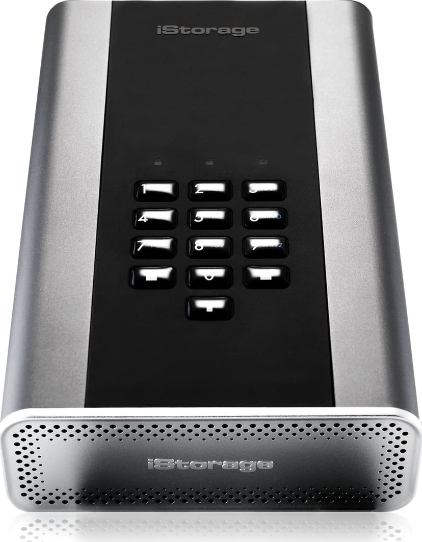 Istorage Diskashur DT2 256-BIT FIPS 20TB Svart