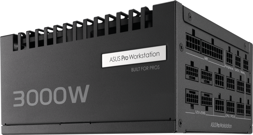 ASUS Pro WS 3000W ATX 80+ Platinum Strømforsyning