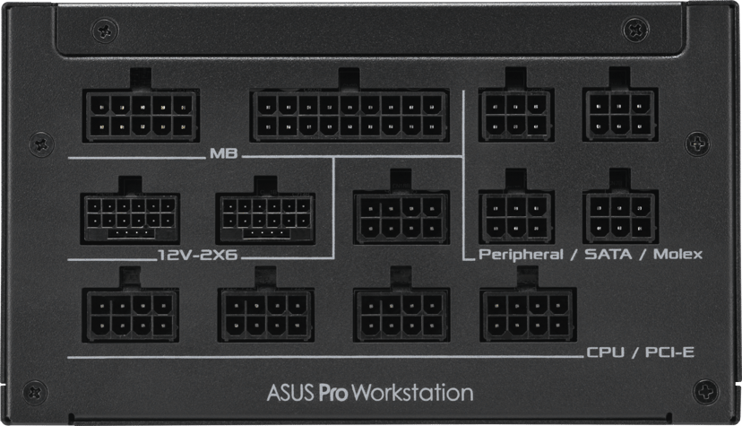 ASUS Pro WS 1600W ATX 80+ Platinum Strømforsyning