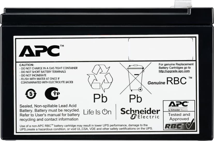 APC APCRBCV204 UPS battery 48 V 9 Ah - (Fyndvara klass 2)