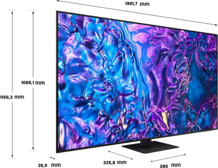 Samsung Q70D 85" 4K QLED Smart TV (2024)   - (Fyndvara klass 2)