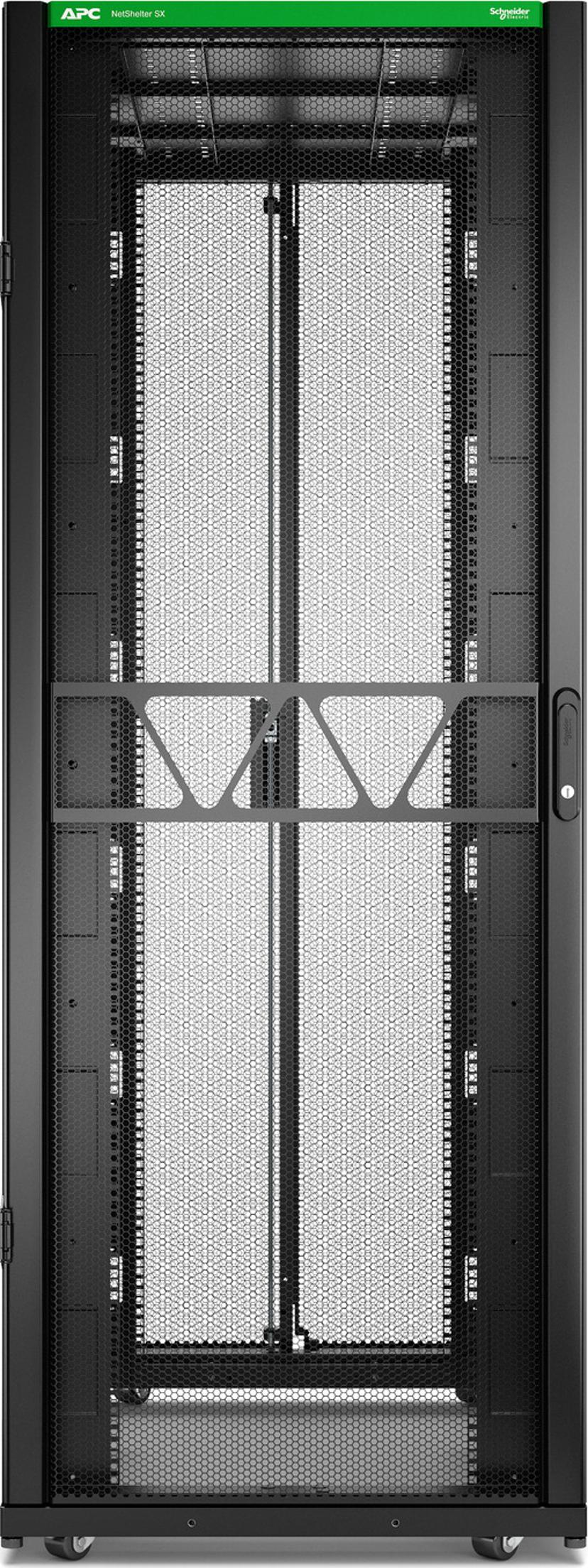 APC NetShelter SX Gen 2 19" 42U 750x1200mm Inkl Sidor Svart