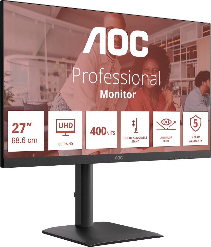 AOC U27E4CV 27" 3840 × 2160pixels IPS 16:9 60Hz