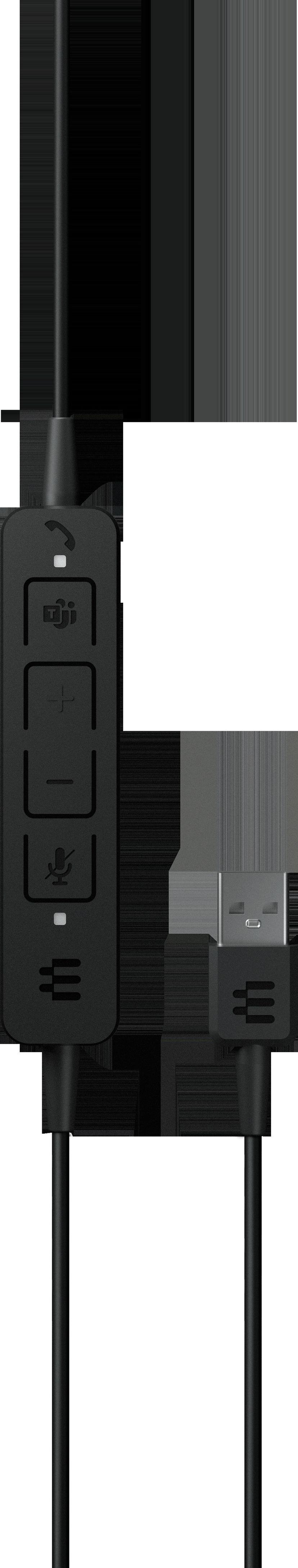 EPOS ADAPT 160T II Stereo USB-A Microsoft Teams Svart