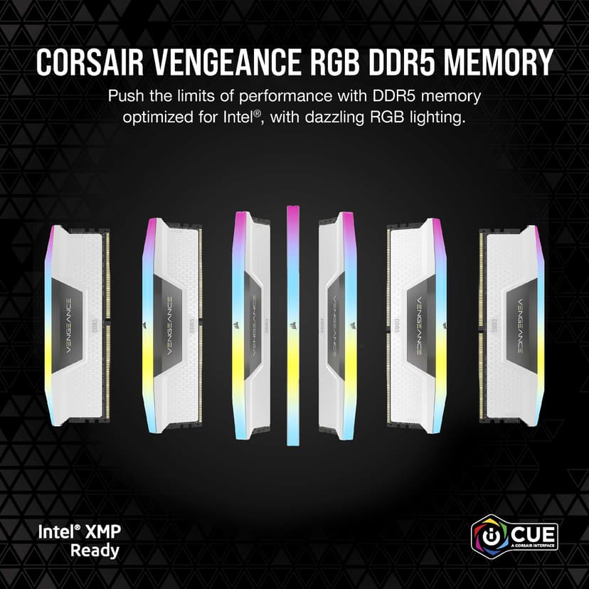 Corsair Vengeance RGB EXPO/XMP - (Fyndvara klass 1) 32GB 6000MHz DDR5 288-pin DIMM