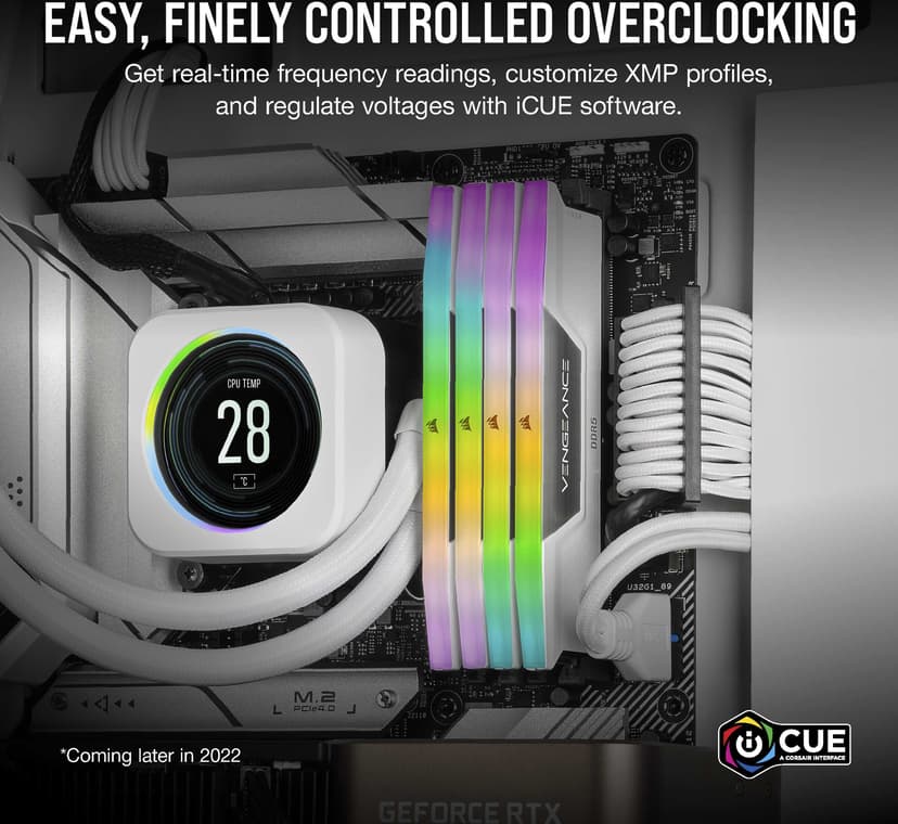 Corsair Vengeance RGB EXPO/XMP  - (Kuppvare klasse 1) 32GB 6000MHz DDR5 288-pin DIMM