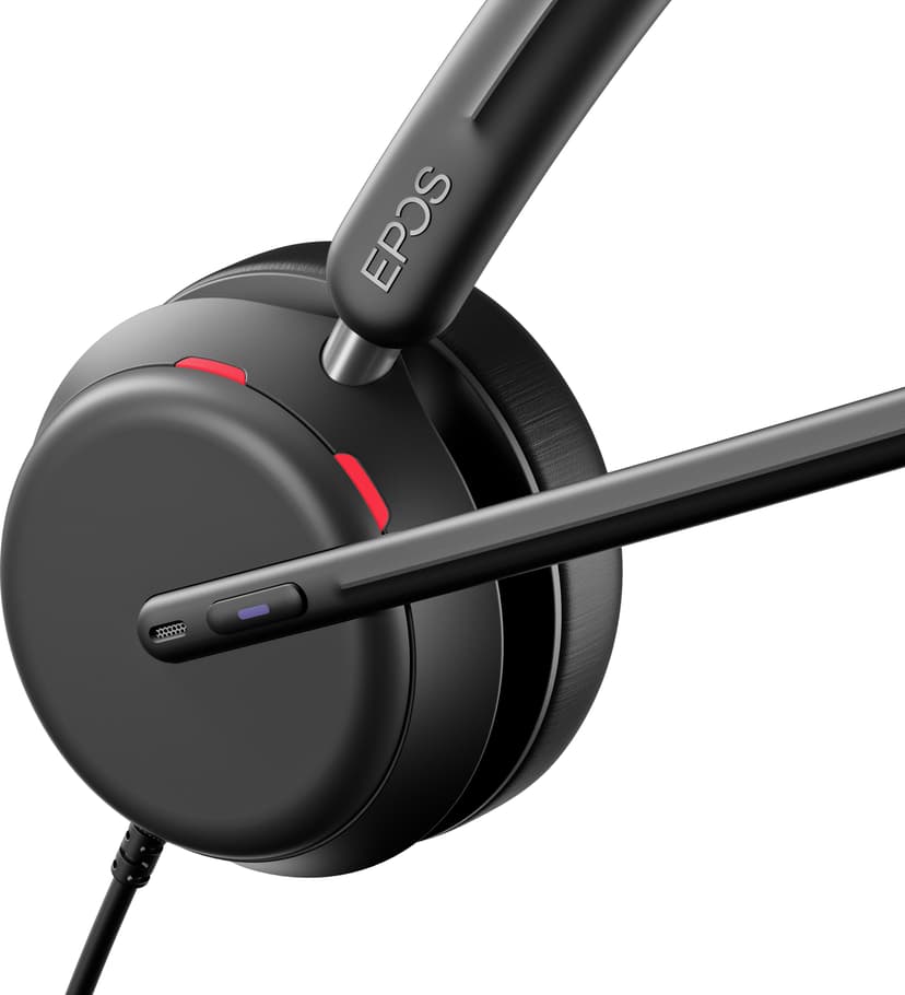 EPOS IMPACT 860T Stereo USB-C Microsoft Teams, Google Meet Musta