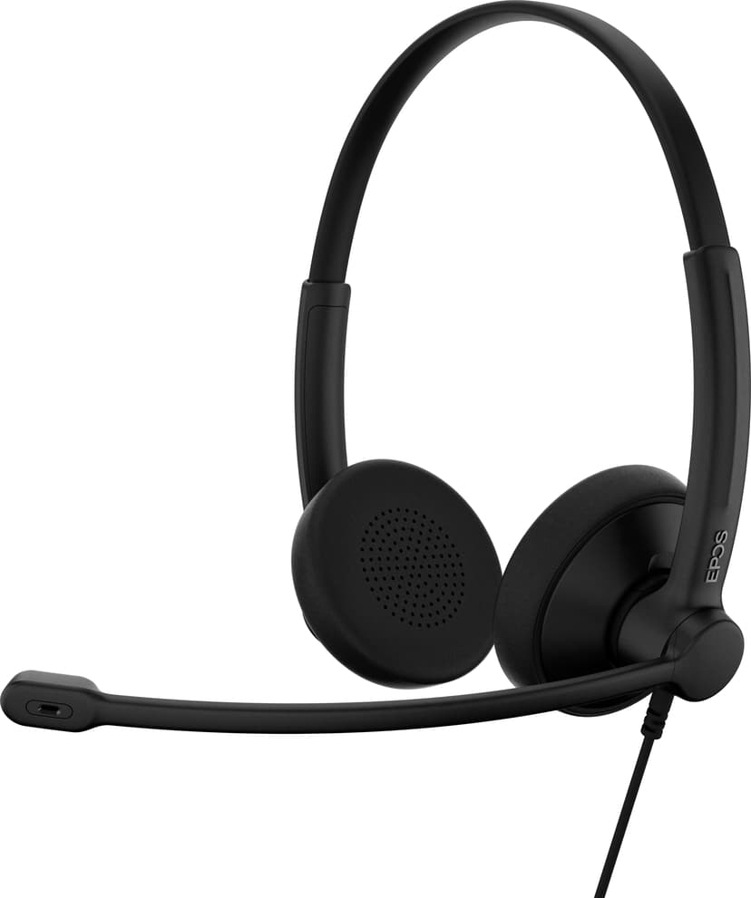 EPOS IMPACT 100 Stereo USB-A, USB-C Microsoft Teams Svart