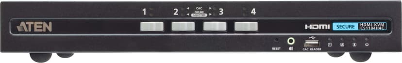 Aten CS1184H4C KVM-switchar Svart