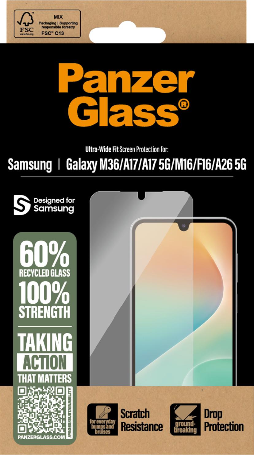Panzerglass Ultra-Wide Fit Samsung Galaxy A17 4G, Samsung Galaxy A17 5G