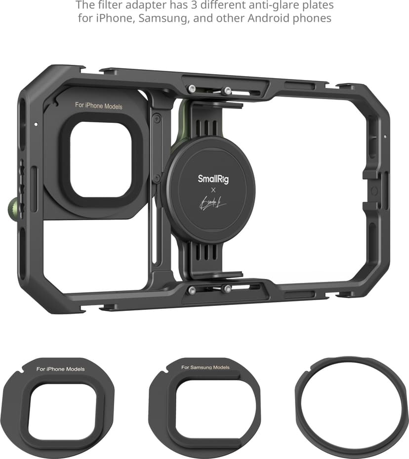 Smallrig 4596 x Brandon Li All-In-One Mobile Video Kit (Special Edition)