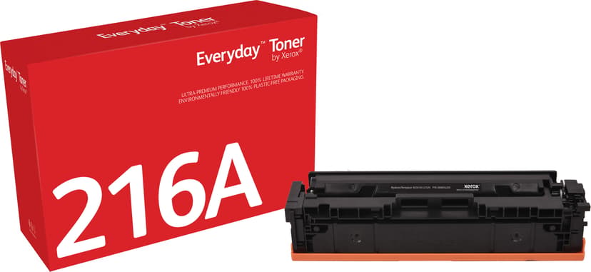 Xerox Everyday V�rikasetti Vaihtoehtona HP Musta 216A (W2410A) STD