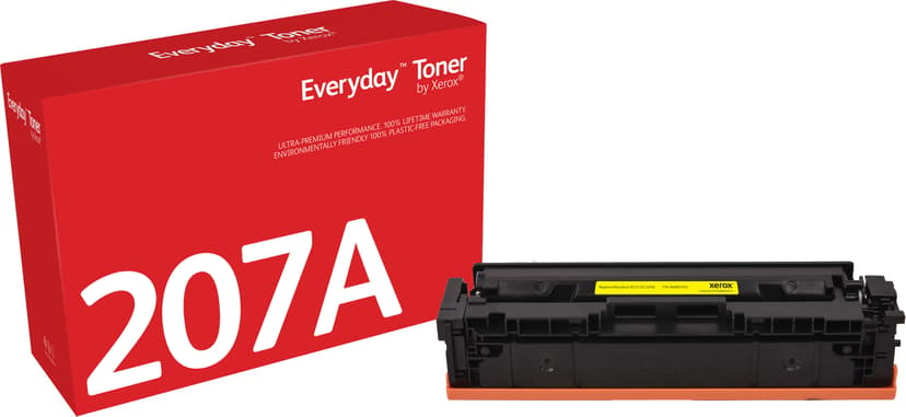 Xerox Everyday V�rikasetti Vaihtoehtona HP Keltainen 207A (W2212A) STD