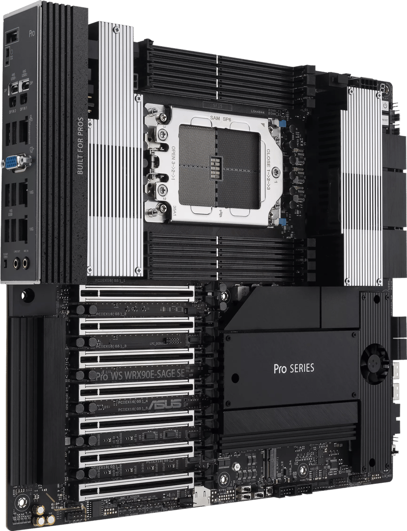 ASUS PRO WS WRX90E-SAGE SE AMD WRX90 Socket sTR5 EEB sTR5 EEB