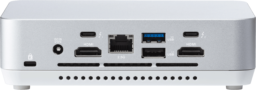 ASUS NUC 14 Pro+ RNUC14RVSU9089A2I Intel Core Ultra 9 185H 32 GB DDR5-SDRAM 1 TB SSD Windows 11 Home UCFF Mini PC Valkoinen Intel Core Ultra 9 32GB 1000GB