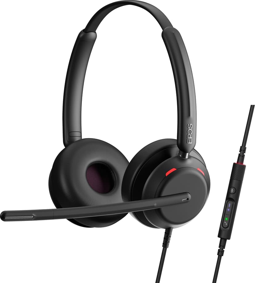 EPOS IMPACT 760T Stereo USB-C Microsoft Teams Svart