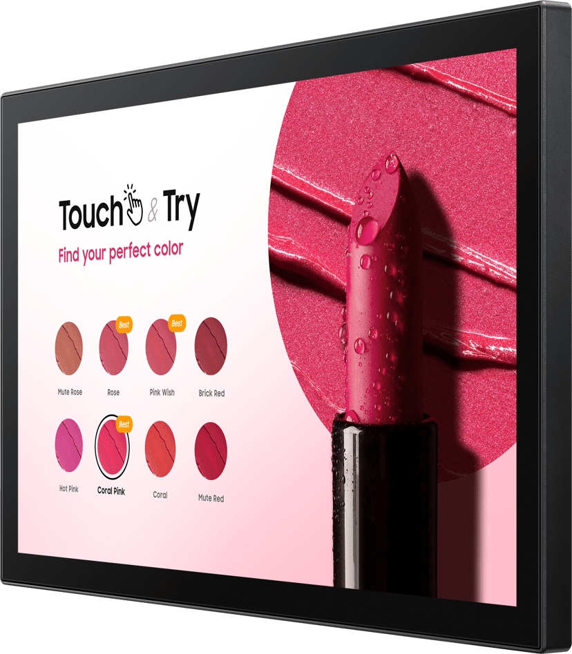 Samsung QB13C-T Small Touch Signage 16/7 13" ADS 500cd/m² 1920 × 1080pixels