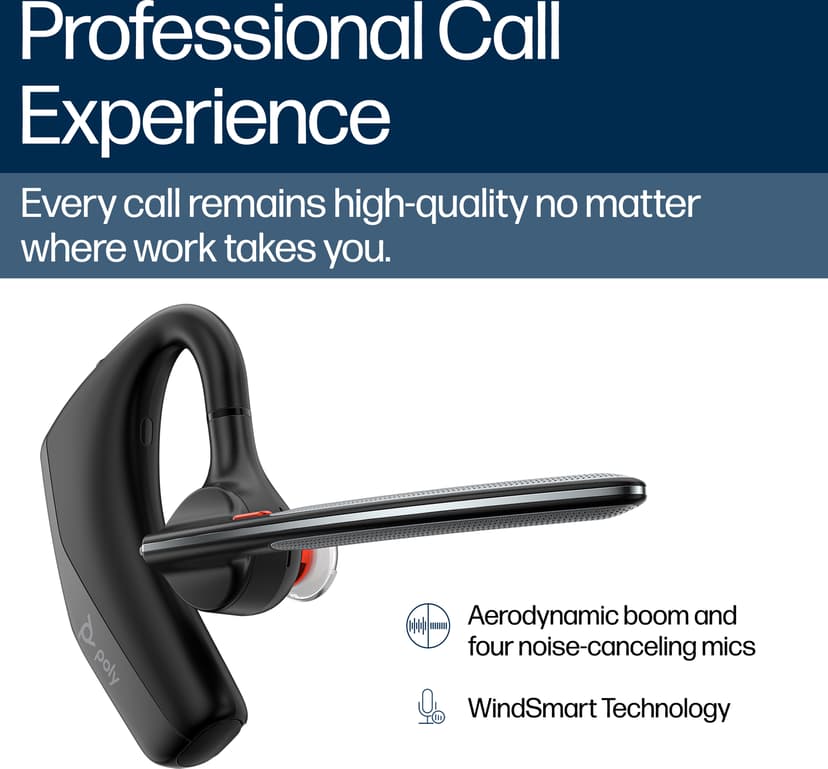 HP Poly Voyager Legend 30 Mono USB-C Svart