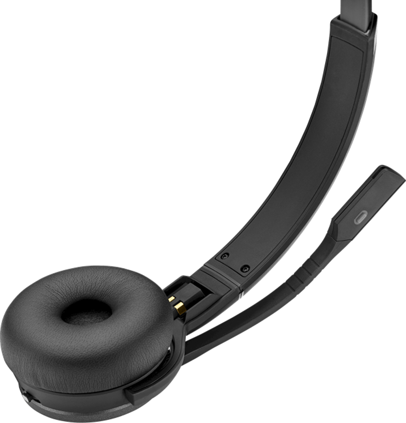 EPOS IMPACT SDW 5063 Stereo Alcatel Lucent , Avaya, Cisco Jabber, Cisco Webex, Mitel, Citrix, Swyx, Microsoft Skype for Business, Unify Sølv, Svart