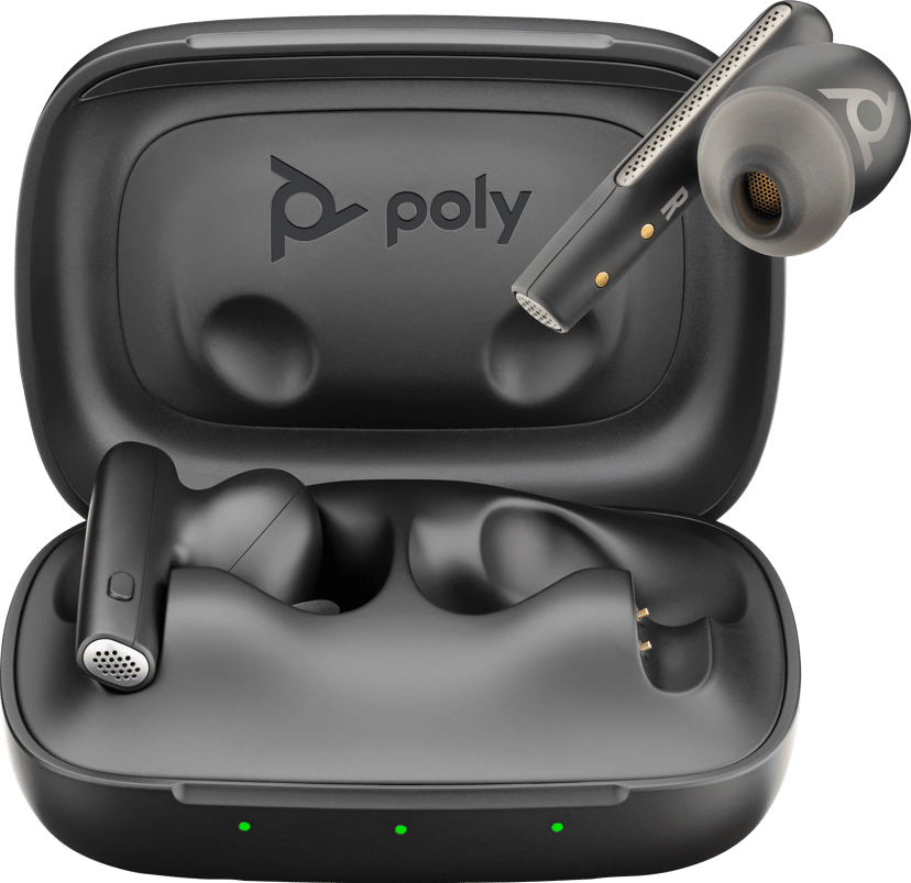 HP Poly Voyager Free 60 Stereo USB-A UC Musta