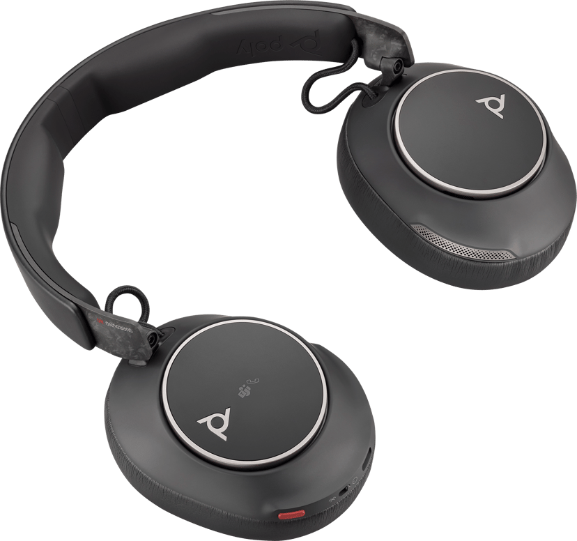 HP Poly Voyager Surround 80 Stereo USB-C UC, Microsoft Teams Zwart
