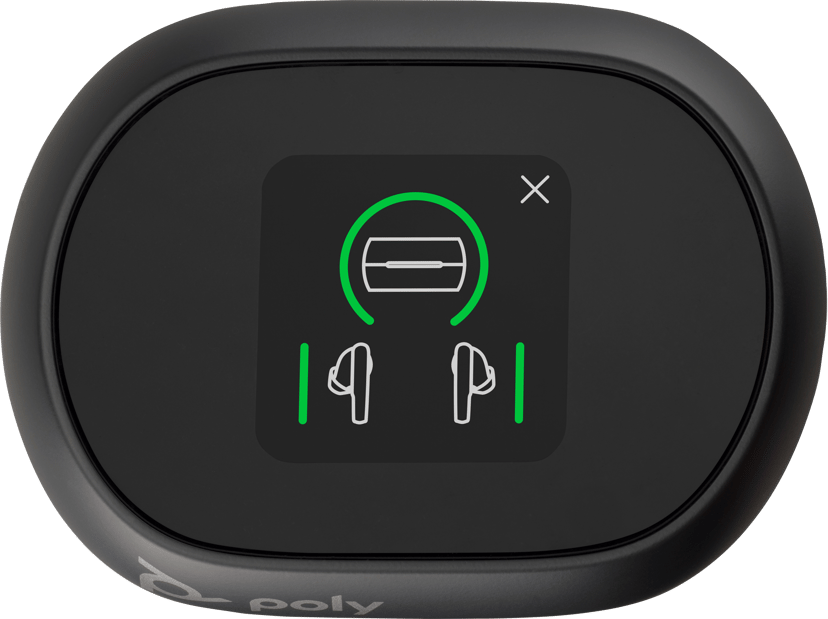 HP Poly Voyager Free 60+ USB-C UC Musta