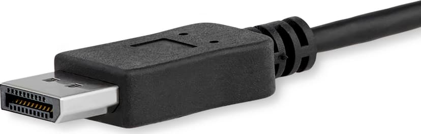 Startech 6ft USB C to DisplayPort Adapter Cable 1.8m DisplayPort USB-C Sort