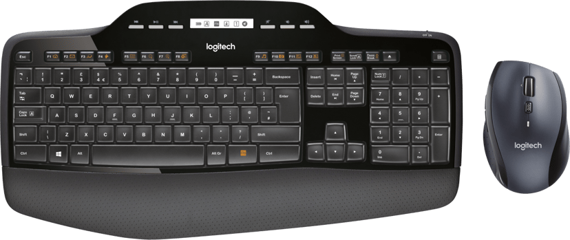 Logitech Wireless Desktop MK710 - tastatur og mus-sæt - US Trådløs US International
