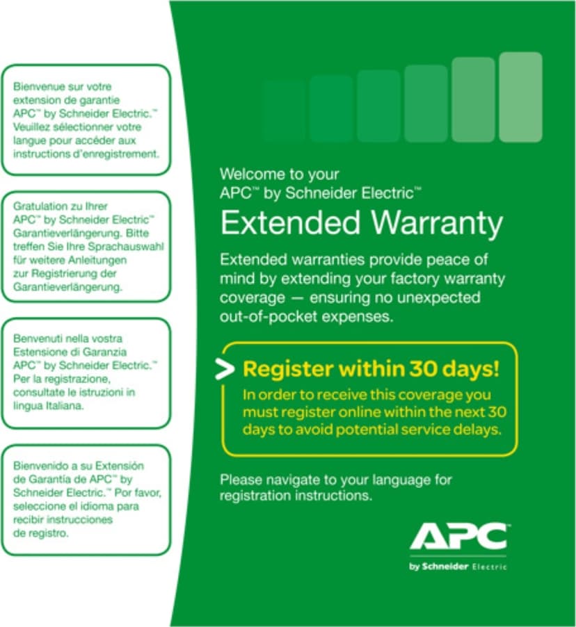 APC Extended Warranty Renewal
