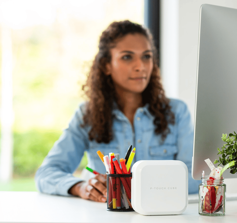 Brother P-Touch Cube Plus PT-P710BT White