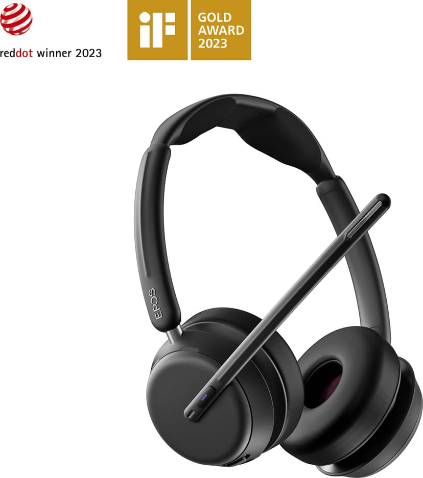 EPOS IMPACT 1060T Stereo USB-A, USB-C Microsoft Teams Musta