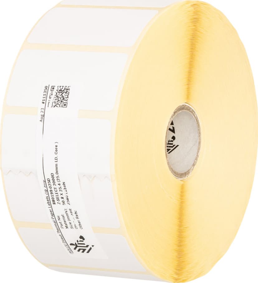 Zebra Tarrat Z-Select 2000D 102x127mm 12-pakkaus