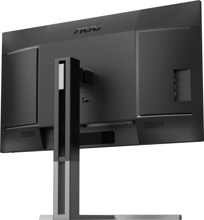 AOC U3 U27U3CV PC-skjerm 68,6 cm (27") 3840 x 2160 piksler 4K Ultra HD LCD Svart 27" 3840 × 2160pixels Nano IPS 16:9 60Hz