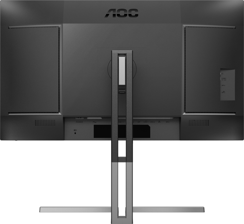 AOC U3 U27U3CV PC-skjerm 68,6 cm (27") 3840 x 2160 piksler 4K Ultra HD LCD Svart 27" 3840 × 2160pixels Nano IPS 16:9 60Hz