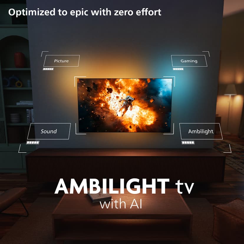 Philips 77OLED910 77" 4K OLED Ambilight TV (2025)