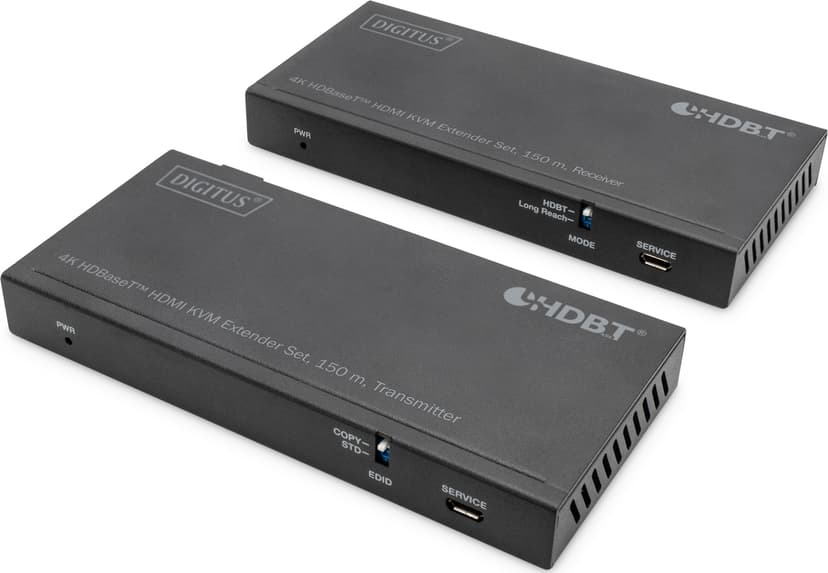 Digitus DS-55526 KVM-förlängare Sändare och mottagare