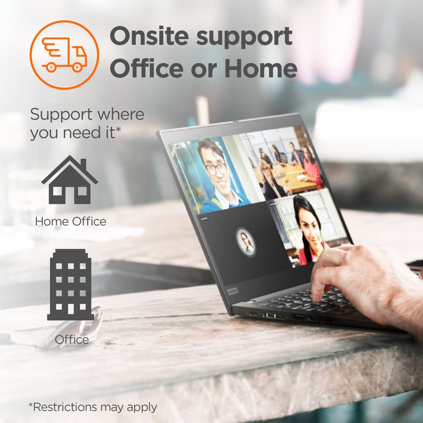 Lenovo 5WS0T36153 takuu- ja tukiajan pidennys 1 lisenssi(t) 2 vuosi/vuosia