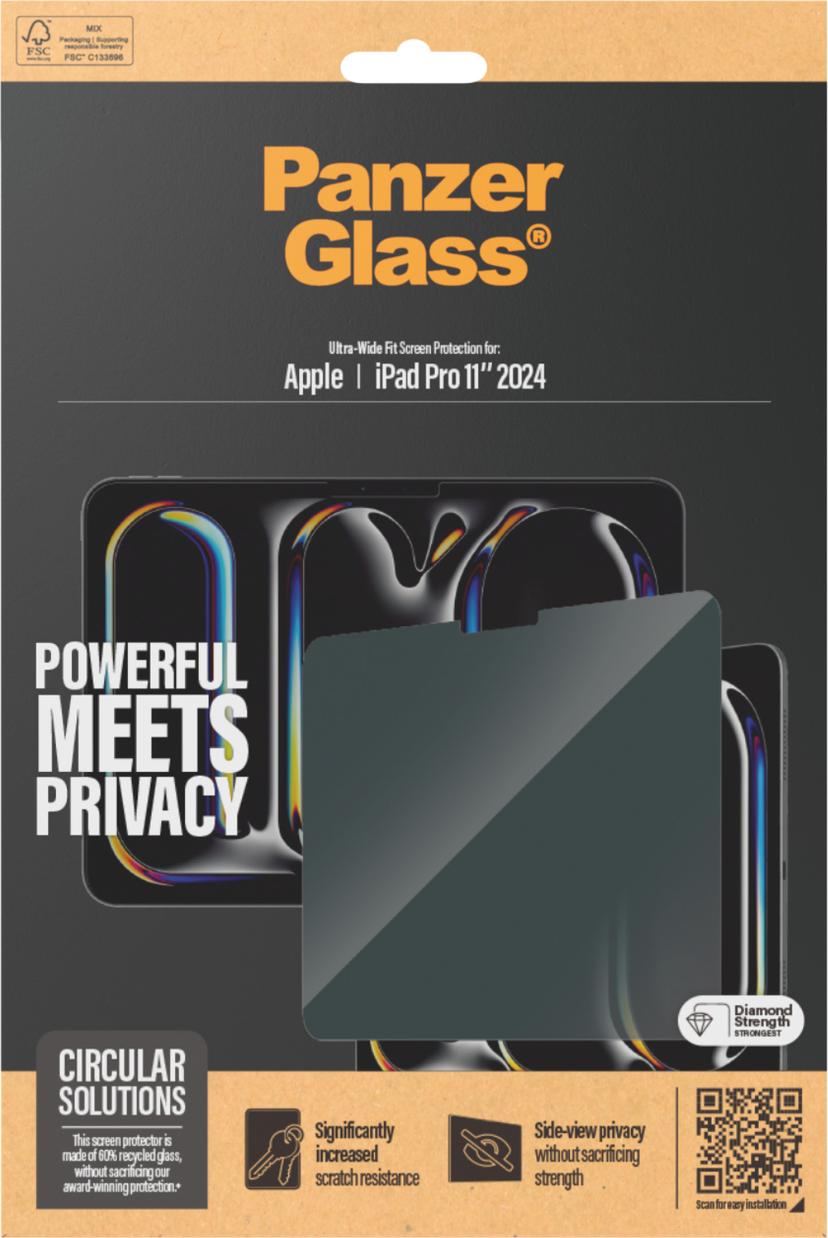 Panzerglass Erittäin Leveä Yksityisyyssuoja iPad Pro 11" (M4)), iPad Pro 11" (M5)