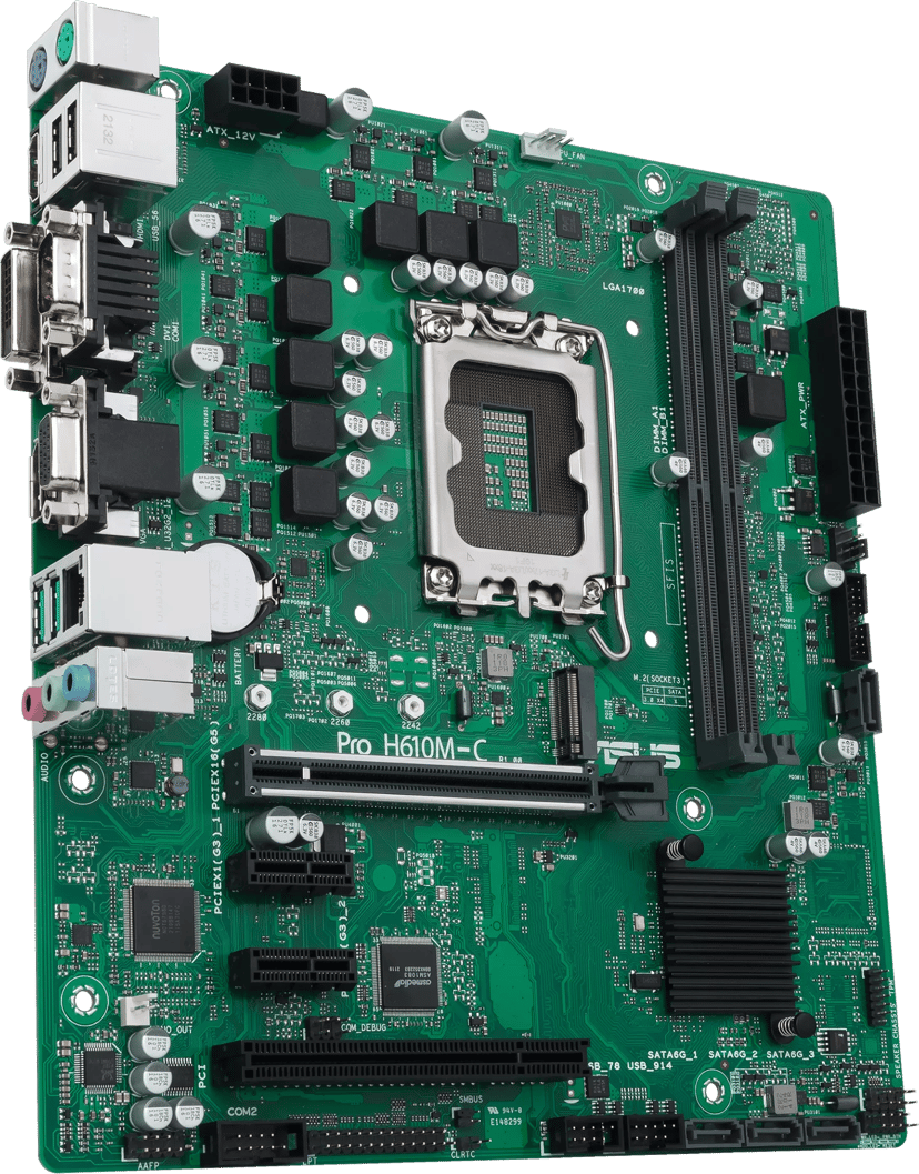 ASUS Pro H610M-C-CSM Intel H610 LGA 1700 micro ATX LGA 1700 Micro-ATX