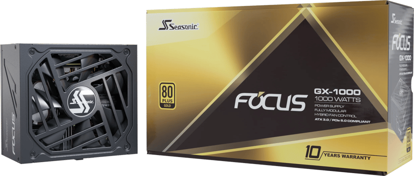 Seasonic Focus GX-1000 V4 1000W ATX 80+ Gold Nätaggregat