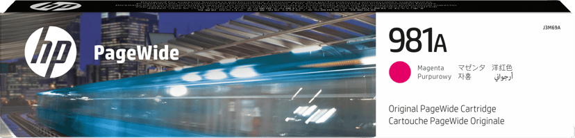 HP Blekk Magenta 981A 6K - PW 556DN/556XH