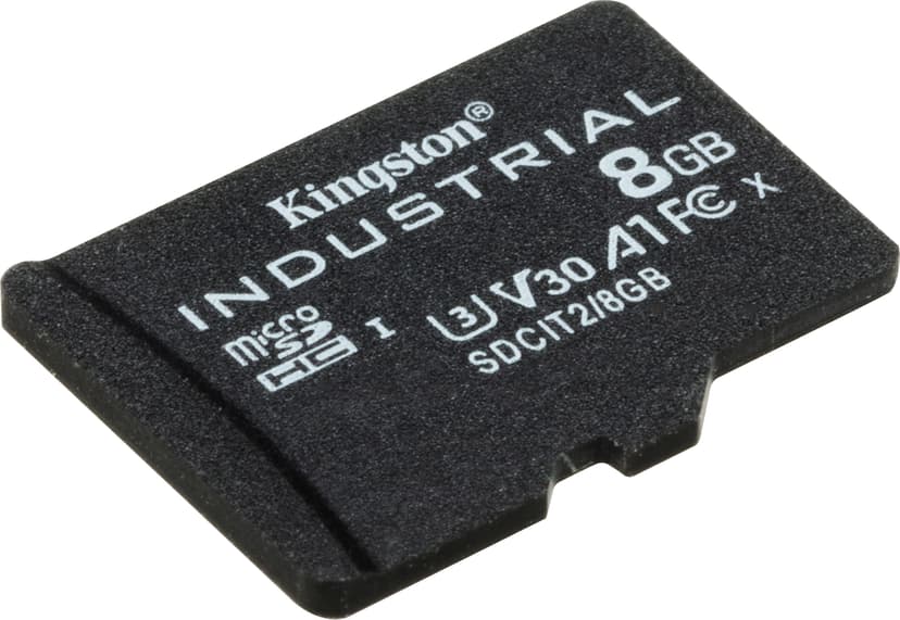 Kingston Technology Industrial 8 GB MicroSDHC UHS-I Luokka 10 8GB MicroSDHC UHS-I