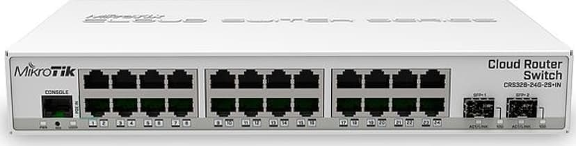 Mikrotik CRS326-24G-2S+IN Cloud Router Switch - (Fyndvara klass 2)