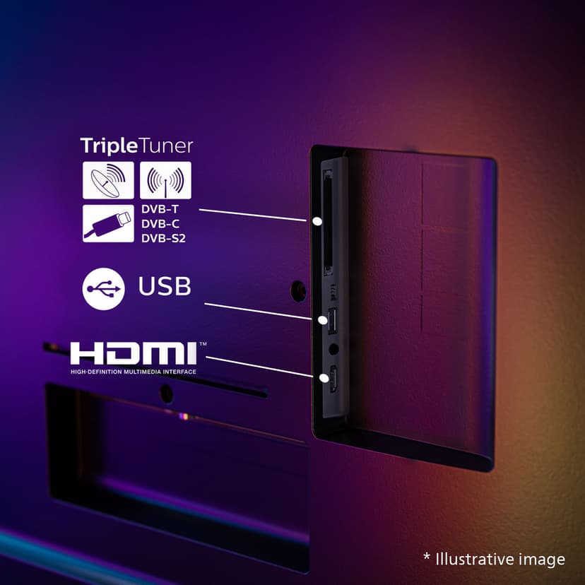 Philips 55OLED810 55" 4K OLED Ambilight TV (2025)