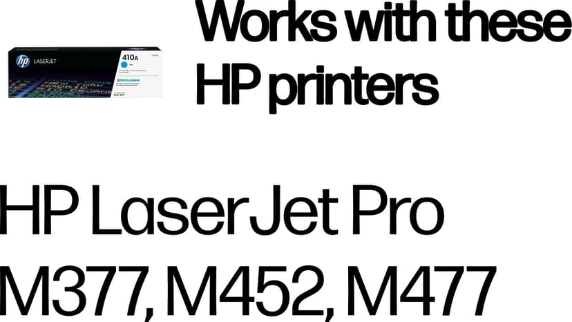 HP Toner Cyan 410A 2.3K - CF411A
