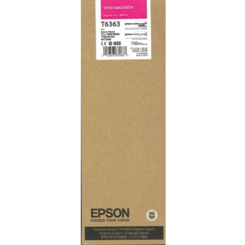 Epson Bläck Vivid Magenta Ultrachrome HDR - PRO 7900