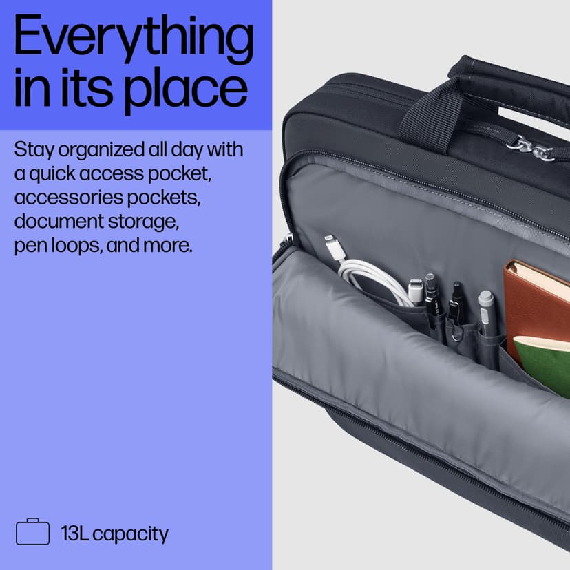 HP Everyday Laptop Bag 14" 14.1" Polyester Grå