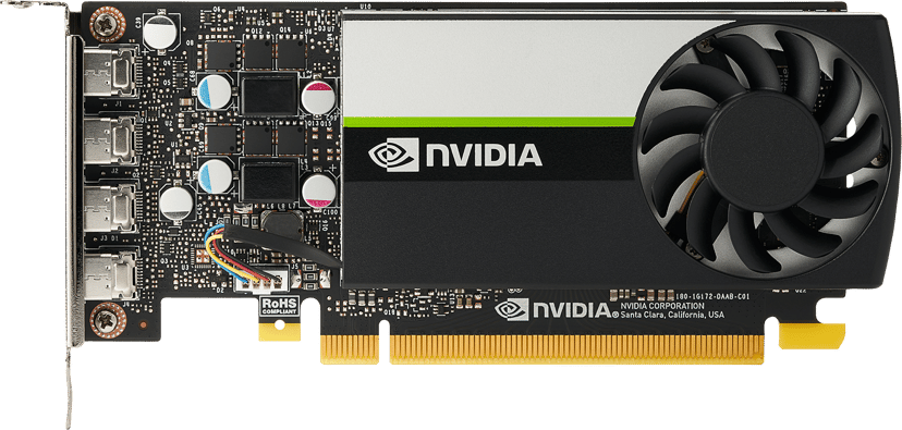 HP NVIDIA Quadro T1000 -näytönohjain 4 Gt 4×mDP 4GB